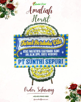 Papan Bunga Duka di Pipitan